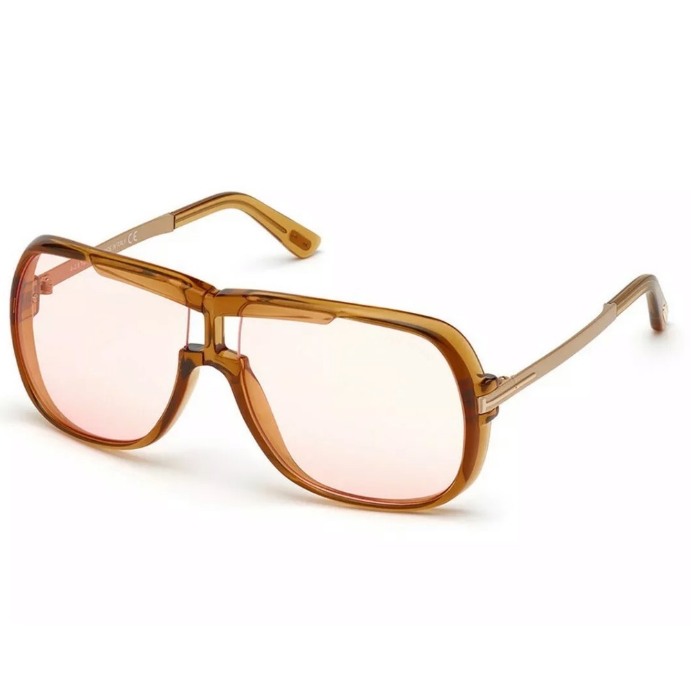 Tom Ford Caine Transparent Sunglasses